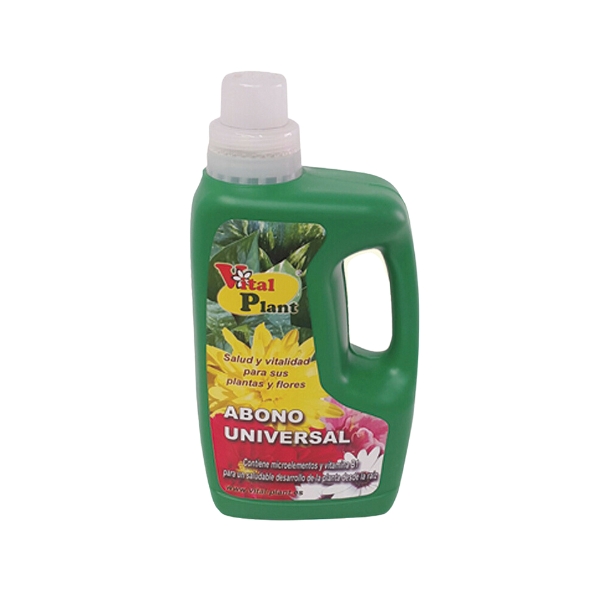ABONO LIQUIDO UNIVERSA TODO TIPO DE PLANTAS 750 ml
