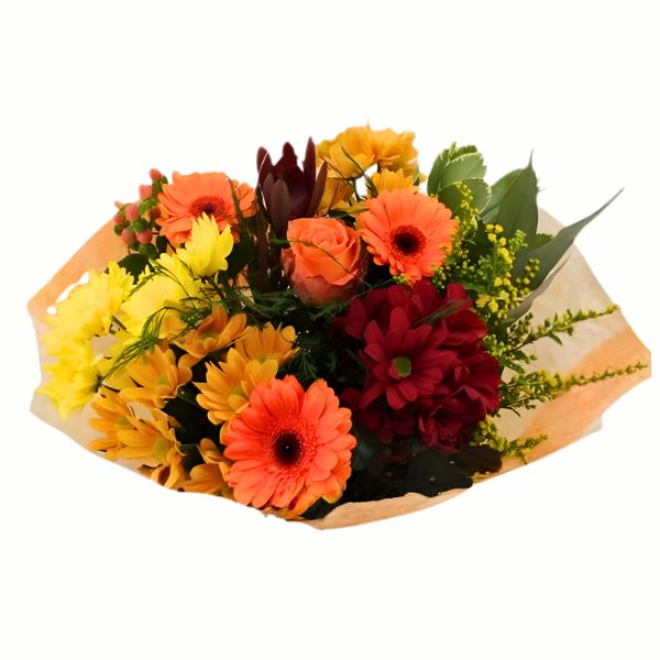 BOUQUET 15 TALLOS NARANJA