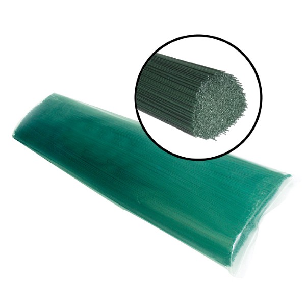 ALAMBRE VERDE  Ø  0.10 x 40 cm BARNIZADO 2 KILOS