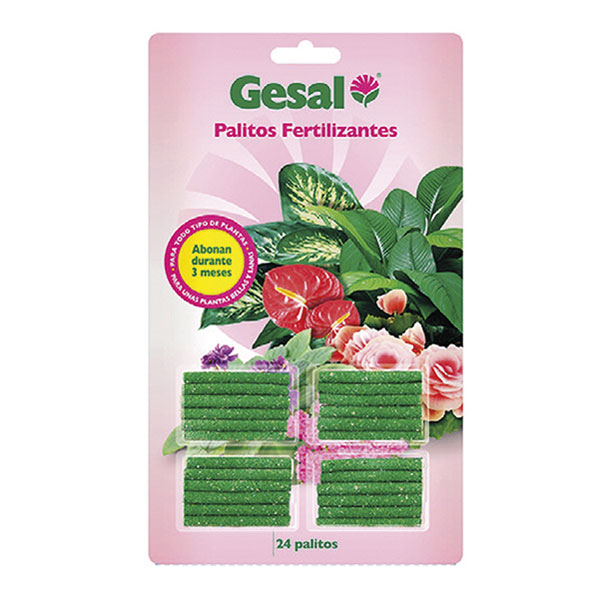 24 PALITOS FERTILIZANTES 5 x 50 mm